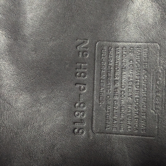 XL Coach colorful C, XL Dooney & Coach all black leather briefcase - Picture 13 of 13